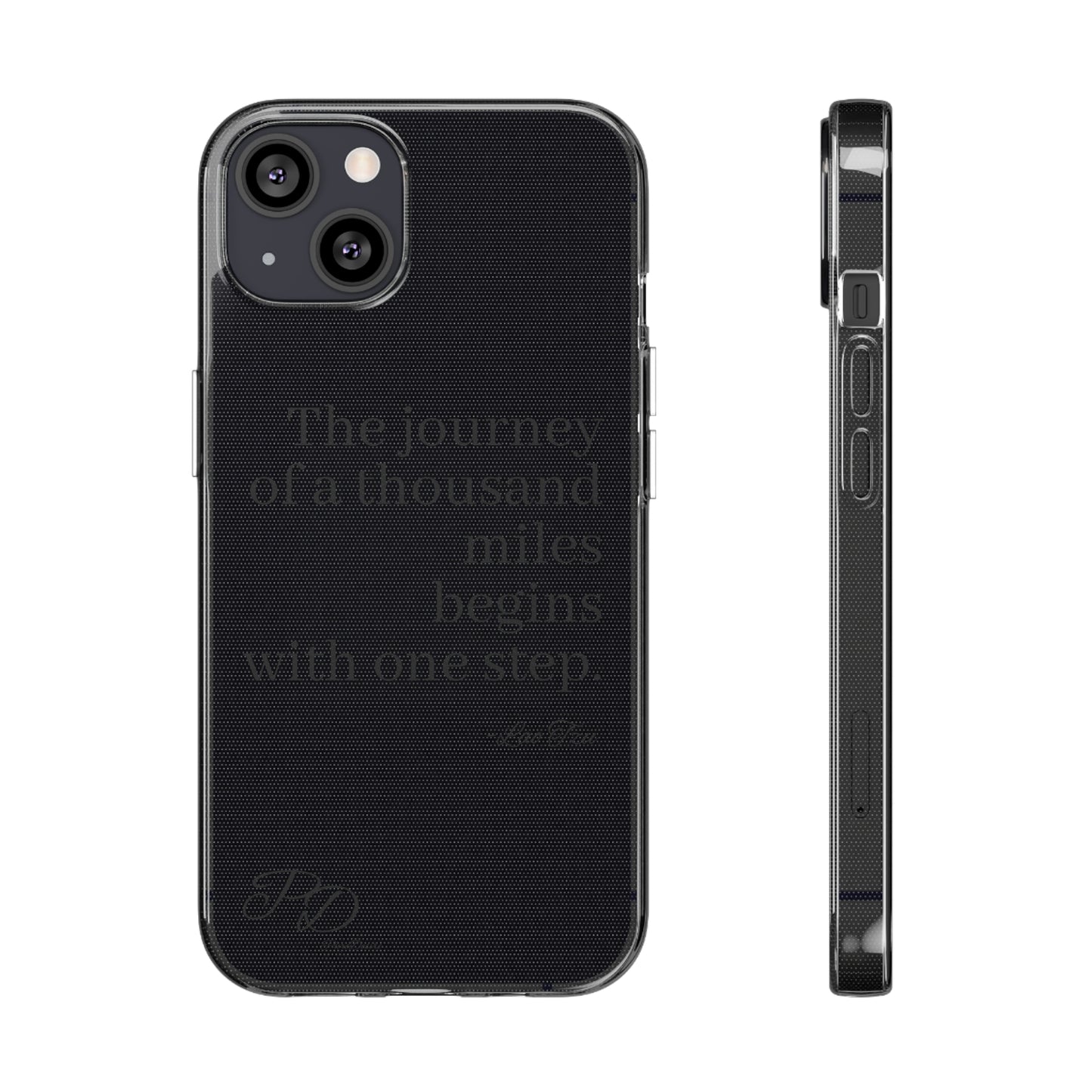 Clear Silicone PD Phone Cases