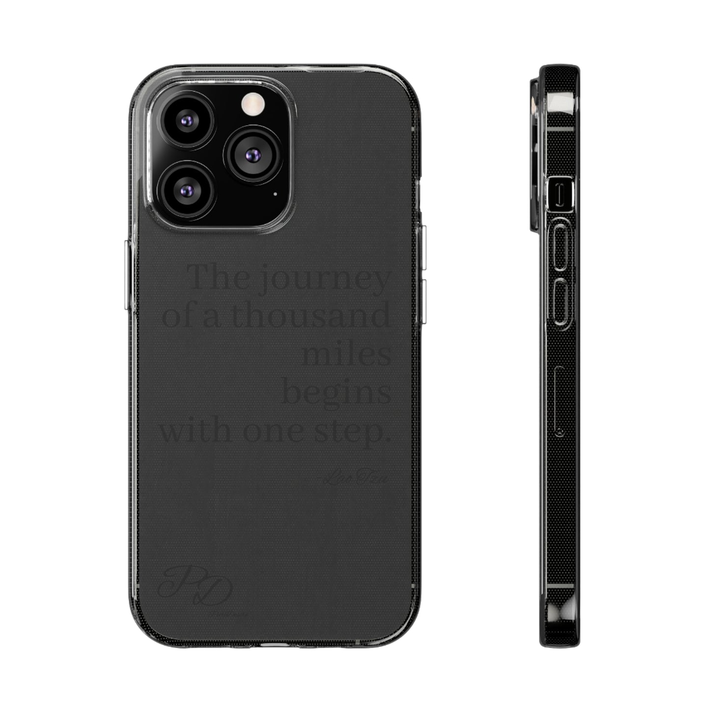 Clear Silicone PD Phone Cases